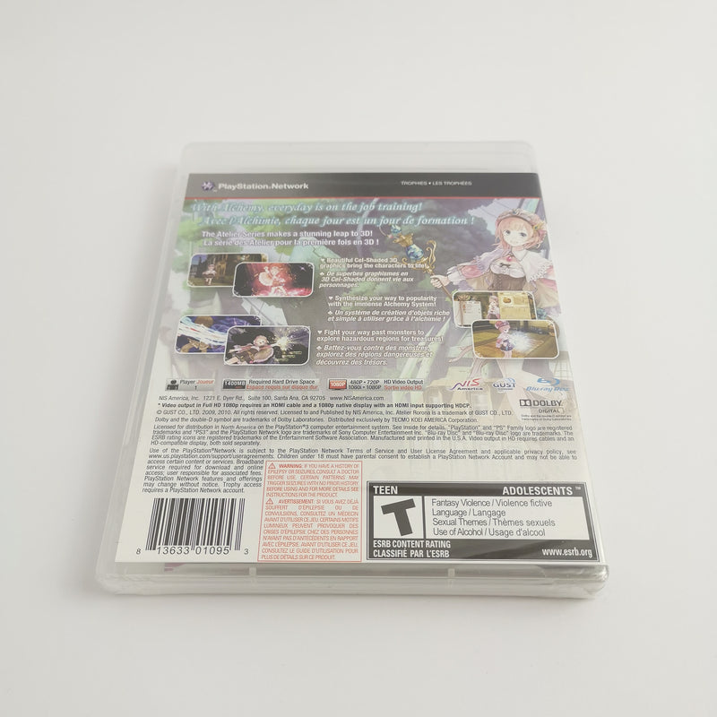 Sony Playstation 3 Spiel " Atelier Rorona The Alchemist of Arland " PS3 NEU NEW