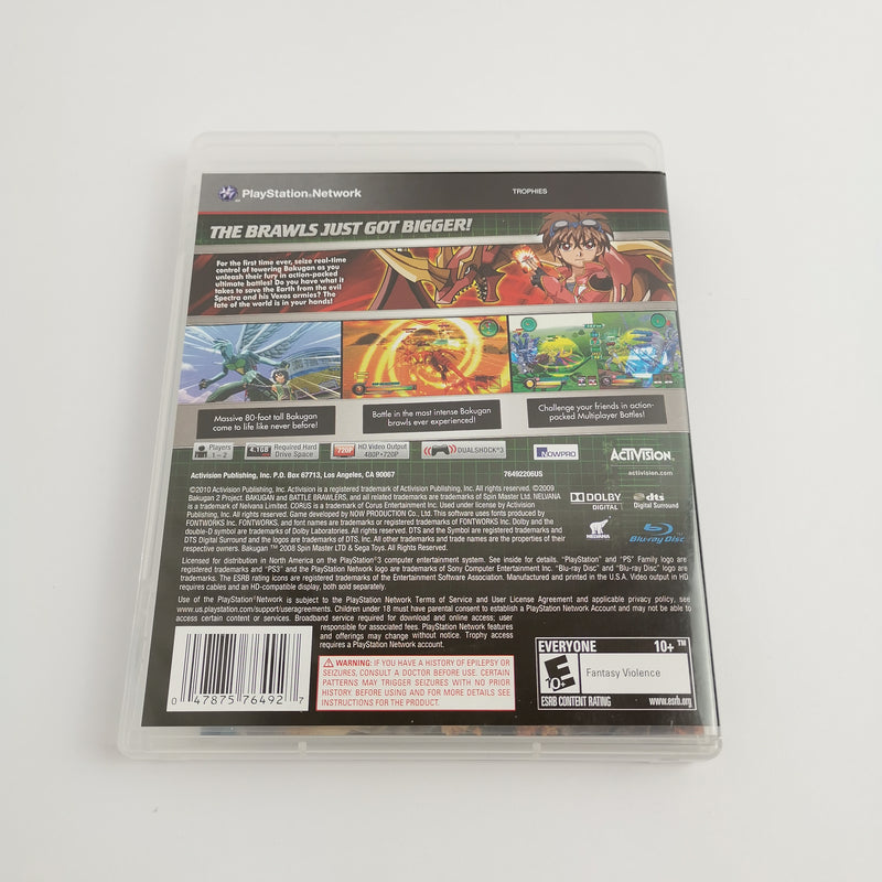 Sony Playstation 3 game "Bakugan Defenders of the Core" PS3 OVP NTSC-U/C USA