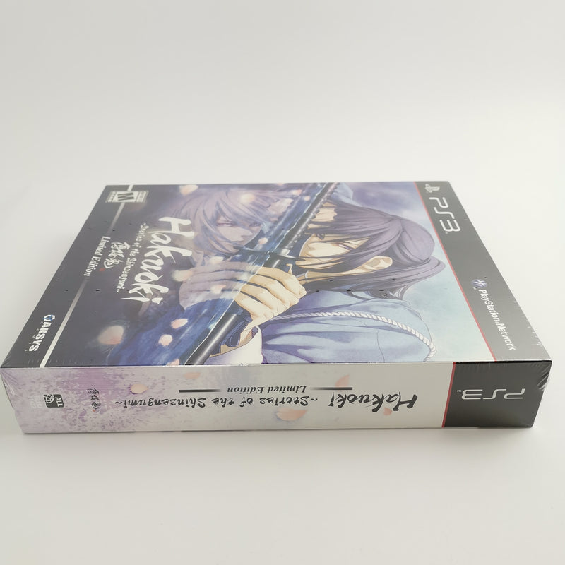 Sony Playstation 3 Spiel " Hakuoki Stories of the Shinsengumi " Limited Edition