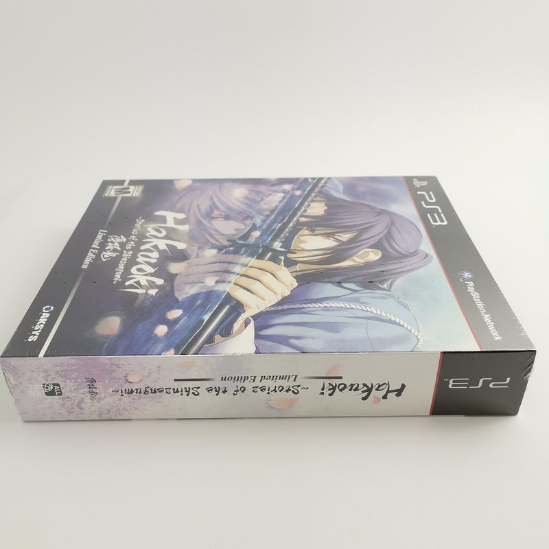 Sony Playstation 3 game "Hakuoki Stories of the Shinsengumi" Limited Edition