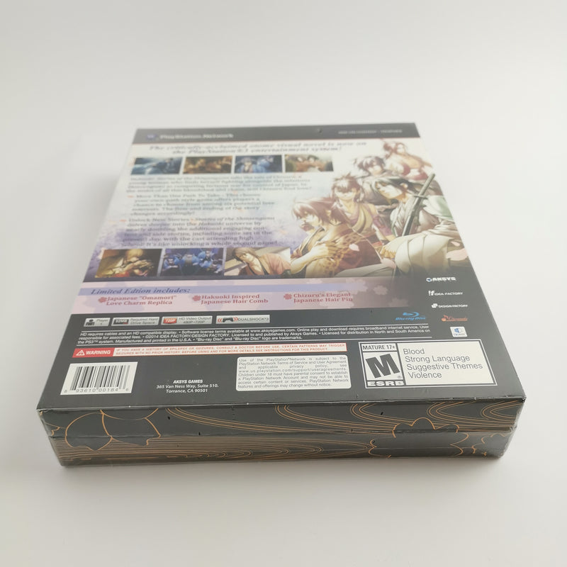 Sony Playstation 3 Spiel " Hakuoki Stories of the Shinsengumi " Limited Edition