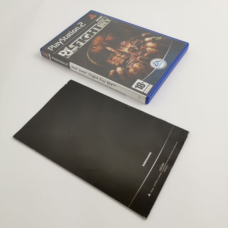 Sony Playstation 2 Spiel " Def Jam Fight for NY " PS2 USK18 | OVP PAL