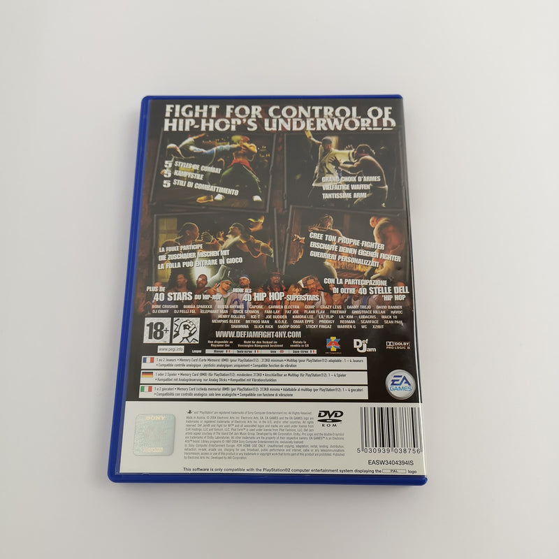 Sony Playstation 2 Spiel " Def Jam Fight for NY " PS2 USK18 | OVP PAL