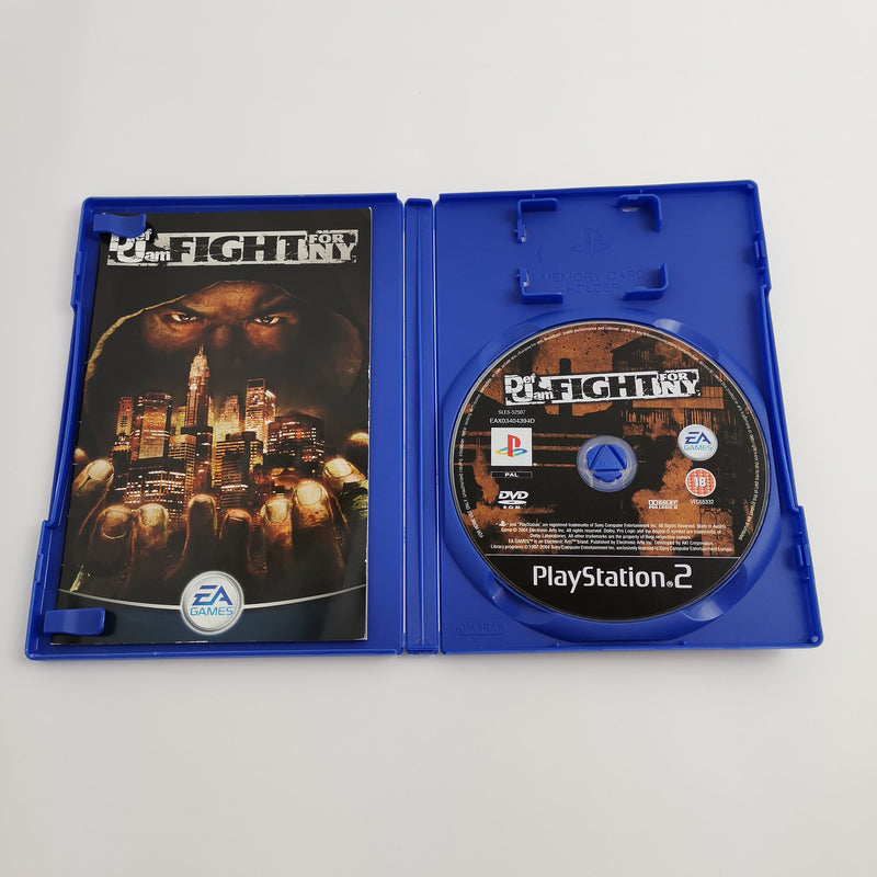 Sony Playstation 2 Spiel " Def Jam Fight for NY " PS2 USK18 | OVP PAL