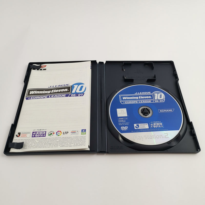Sony Playstation 2 Spiel " J. League Winning Eleven 10 Europe League 06-07 " PS2