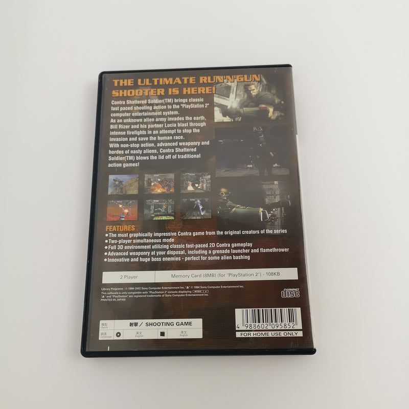 Sony Playstation 2 Spiel " Contra " PS2 OVP | NTSC-J JAPAN Konami