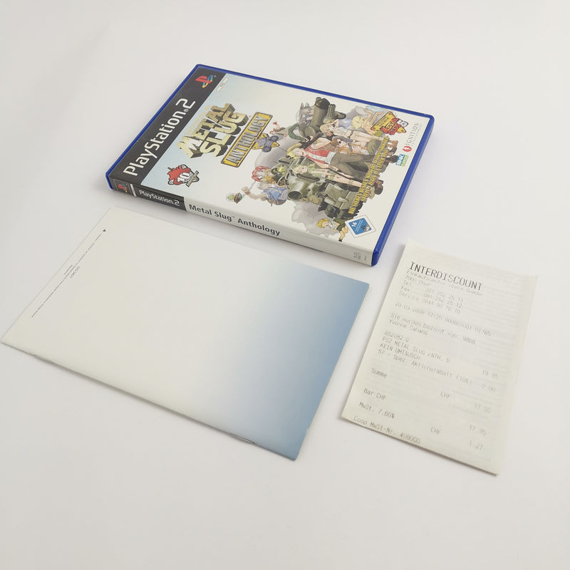 Sony Playstation 2 Spiel " Metal Slug Anthology " | Ps2 | Ovp | Pal