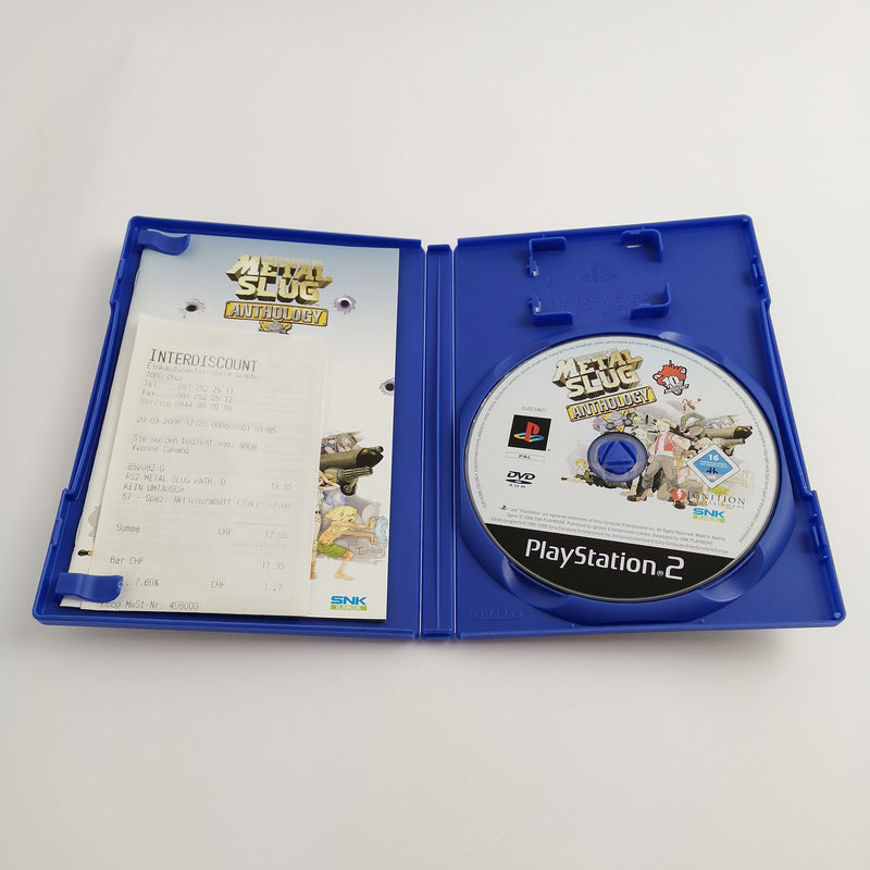 Sony Playstation 2 game "Metal Slug Anthology" | Ps2 | Original packaging | Pal