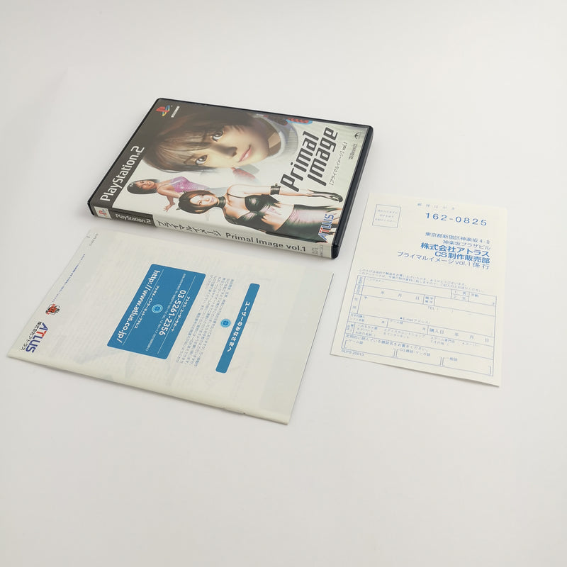 Sony Playstation 2 Spiel " Primal Image Vol.1 " PS2 OVP | NTSC-J JAPAN