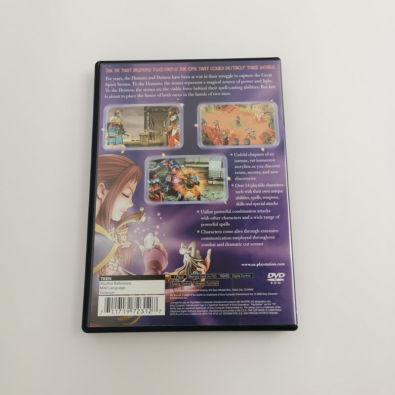 Sony Playstation 2 Spiel "Arc The Lad Twilight of the Spirits " PS2 NTSC-U/C USA