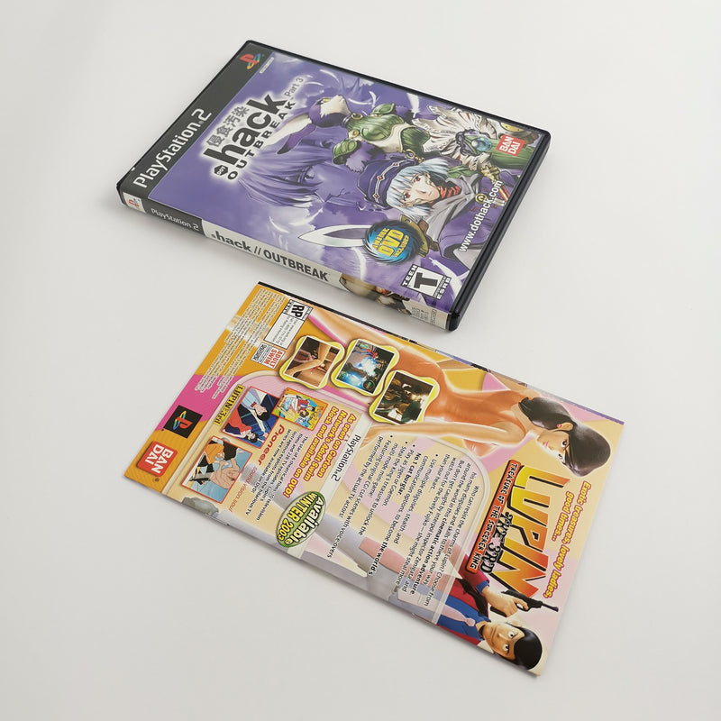Sony Playstation 2 Spiel " Dot. Hack Outbreak Part 3 " PS2 OVP | NTSC-U/C USA