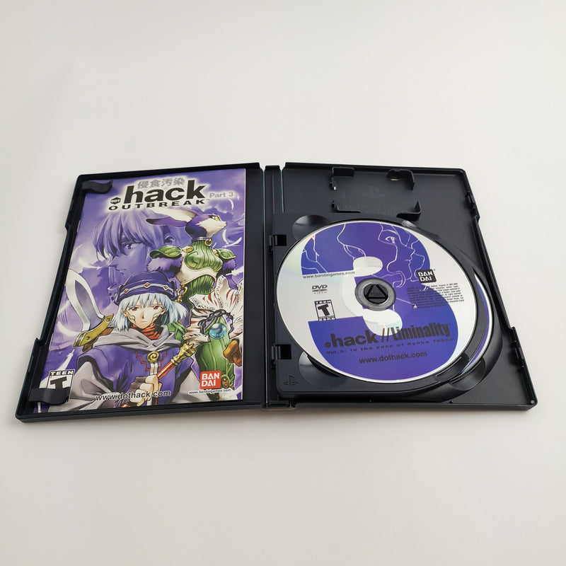 Sony Playstation 2 Spiel " Dot. Hack Outbreak Part 3 " PS2 OVP | NTSC-U/C USA