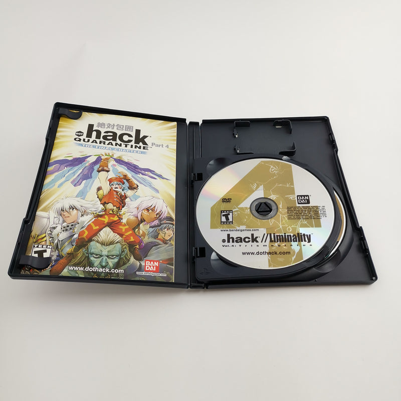 Sony Playstation 2 Spiel " Dot. Hack Quarantine Part 4 The Final Chapter PS2 USA