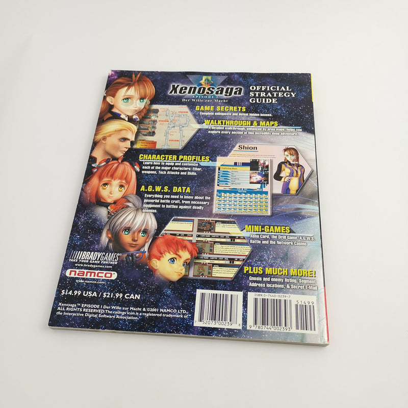 Sony Playstation 2 Spiel " Xenosaga Episode 1 + Strategy Guide " PS2 | NTSC USA