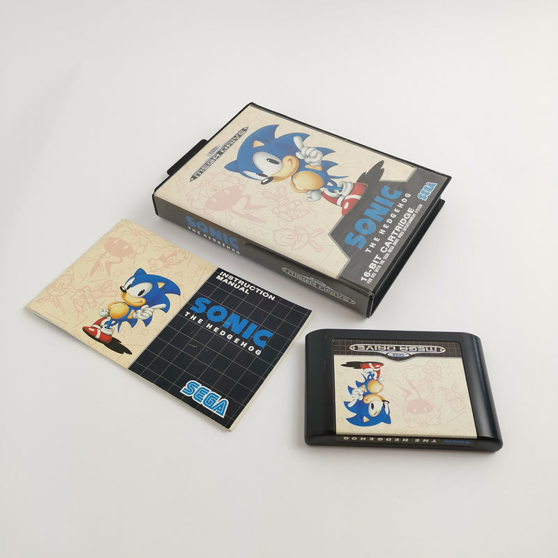 Sega Mega Drive game "Sonic The Hedgehog" MD OVP | PAL * Good condition