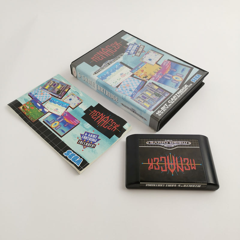 Sega Mega Drive Game "Menacer 6 Game Cartridge" MD 16-Bit | OVP PAL