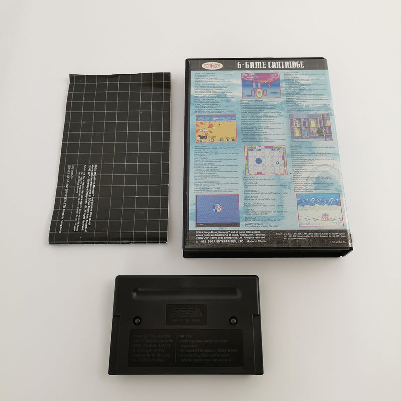 Sega Mega Drive Game "Menacer 6 Game Cartridge" MD 16-Bit | OVP PAL