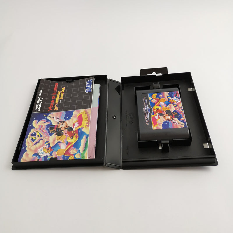 Sega Mega Drive World of illusion starring Mickey Mouse and Donald Duck OVP [2]