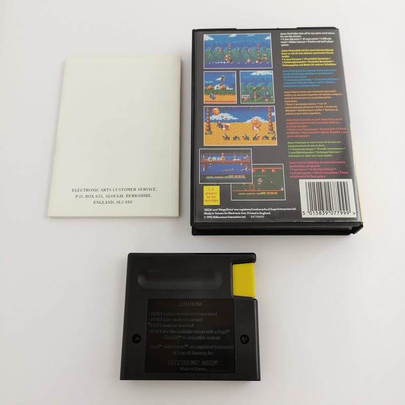 Sega Mega Drive Spiel " Aquatic Games " MD MegaDrive | OVP PAL