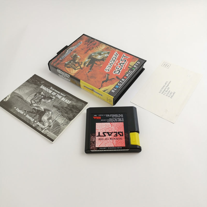 Sega Mega Drive Spiel " Shadow of the Beast " MD MegaDrive | OVP PAL