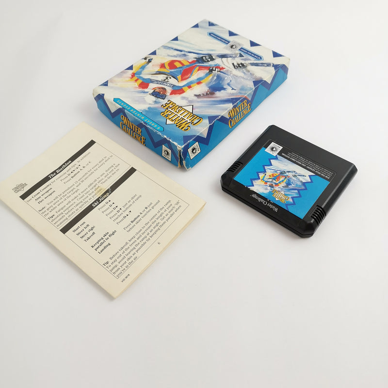 Sega Genesis Spiel " Winter Challenge " MegaDrive OVP | NTSC-U/C USA Version
