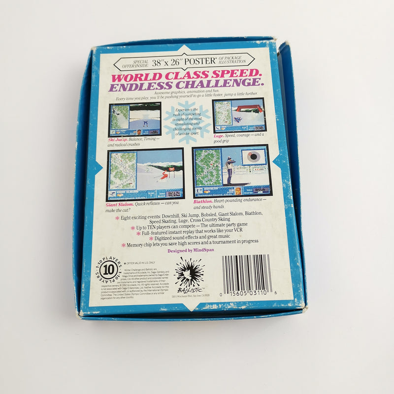 Sega Genesis Spiel " Winter Challenge " MegaDrive OVP | NTSC-U/C USA Version