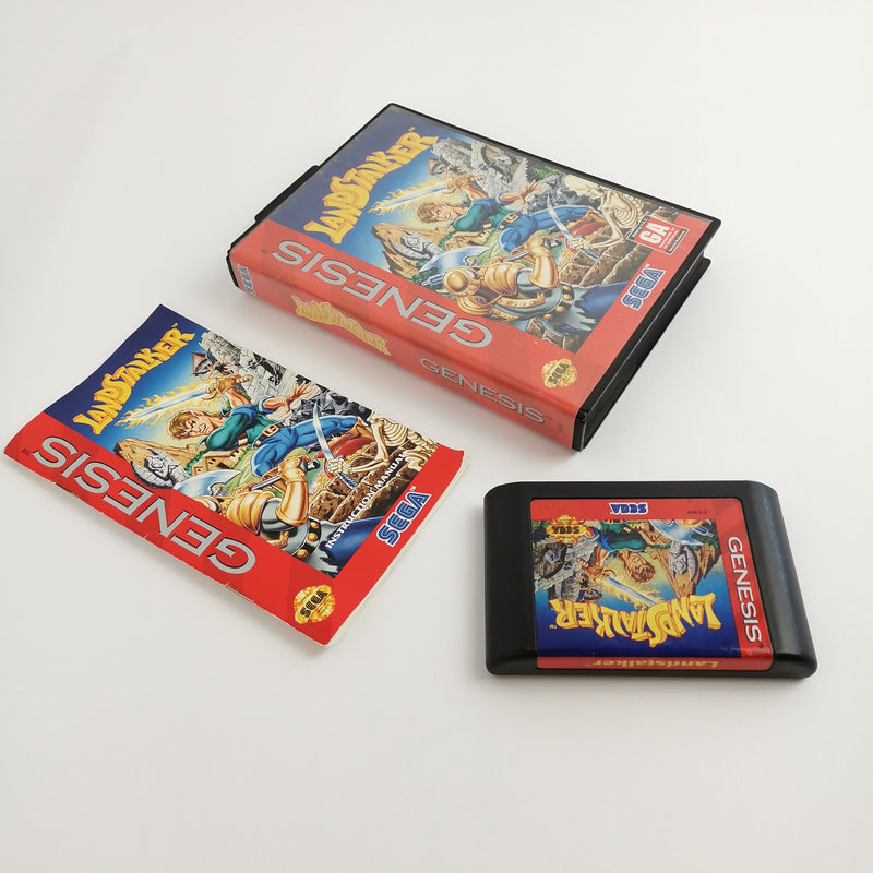 Sega Genesis Spiel " Landstalker " Mega Drive OVP | NTSC-U/C USA Version