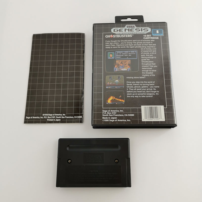 Sega Genesis Spiel " Ghostbusters " Mega Drive OVP | NTSC-U/C USA Version