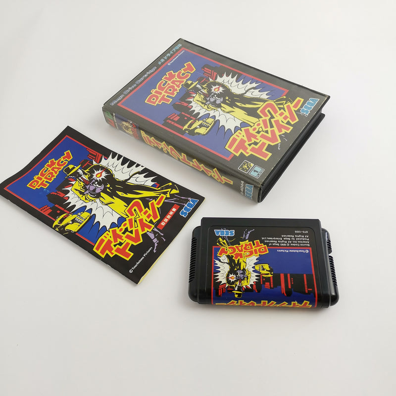 Sega Mega Drive Spiel " Dick Tracy " MegaDrive OVP | NTSC-J JAPAN