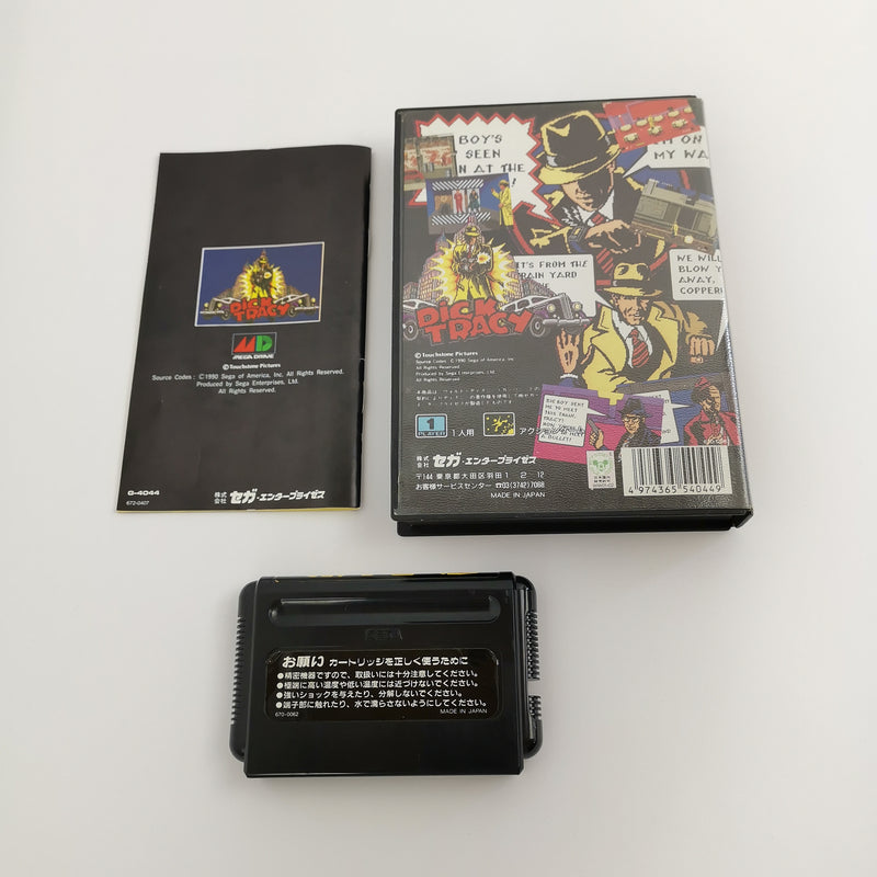 Sega Mega Drive Spiel " Dick Tracy " MegaDrive OVP | NTSC-J JAPAN