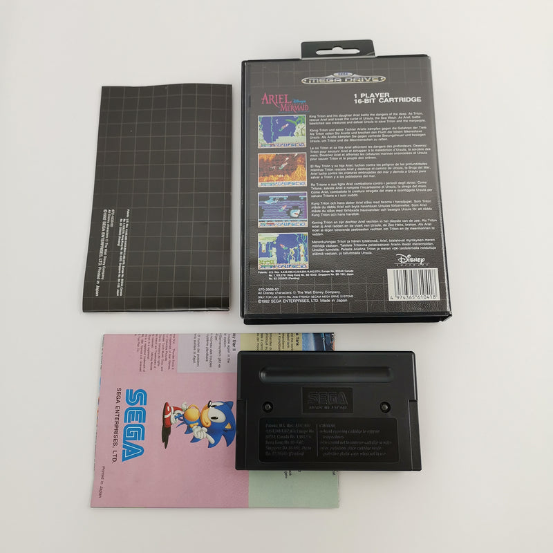 Sega Mega Drive Spiel " Disneys Ariel The Little Mermaid " MegaDrive OVP PAL [3]