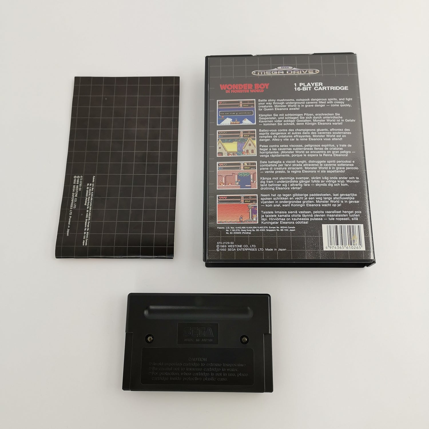Sega Mega Drive Spiel 