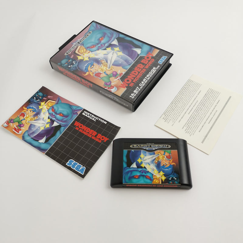 Sega Mega Drive Spiel " Wonder Boy in Monster World " MD MegaDrive | OVP PAL [2]