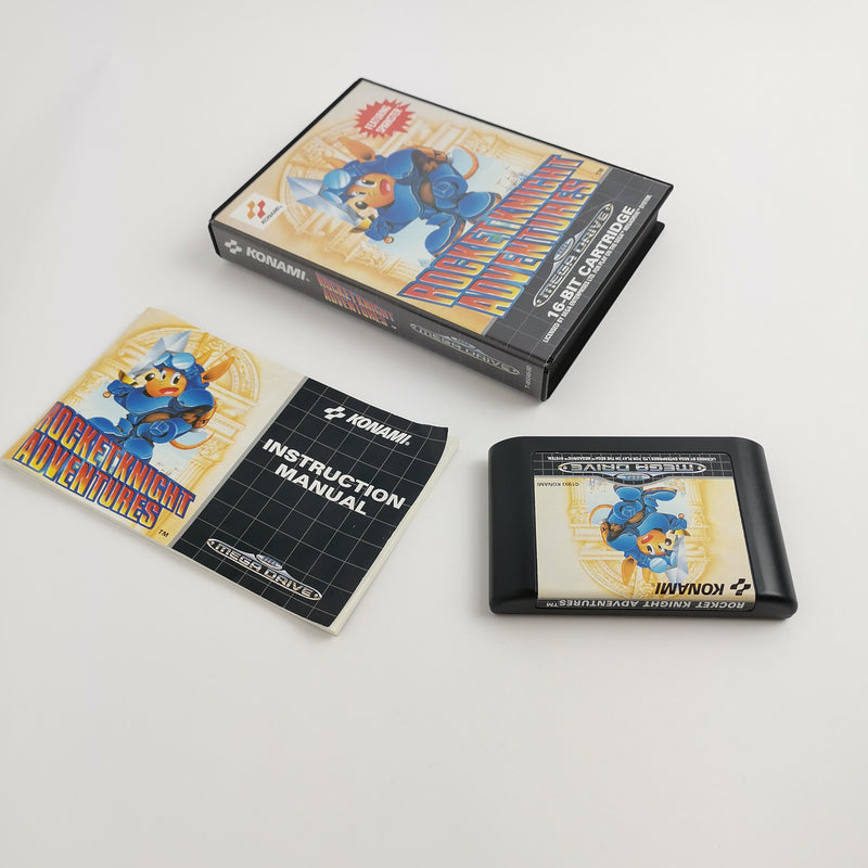 Sega Mega Drive Spiel " Rocket Knight Adventures " feat. Sparkster | OVP PAL [2]