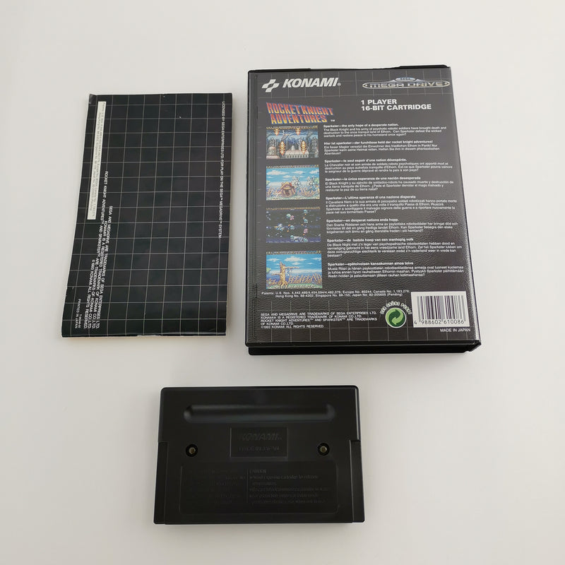Sega Mega Drive Spiel " Rocket Knight Adventures " feat. Sparkster | OVP PAL [2]
