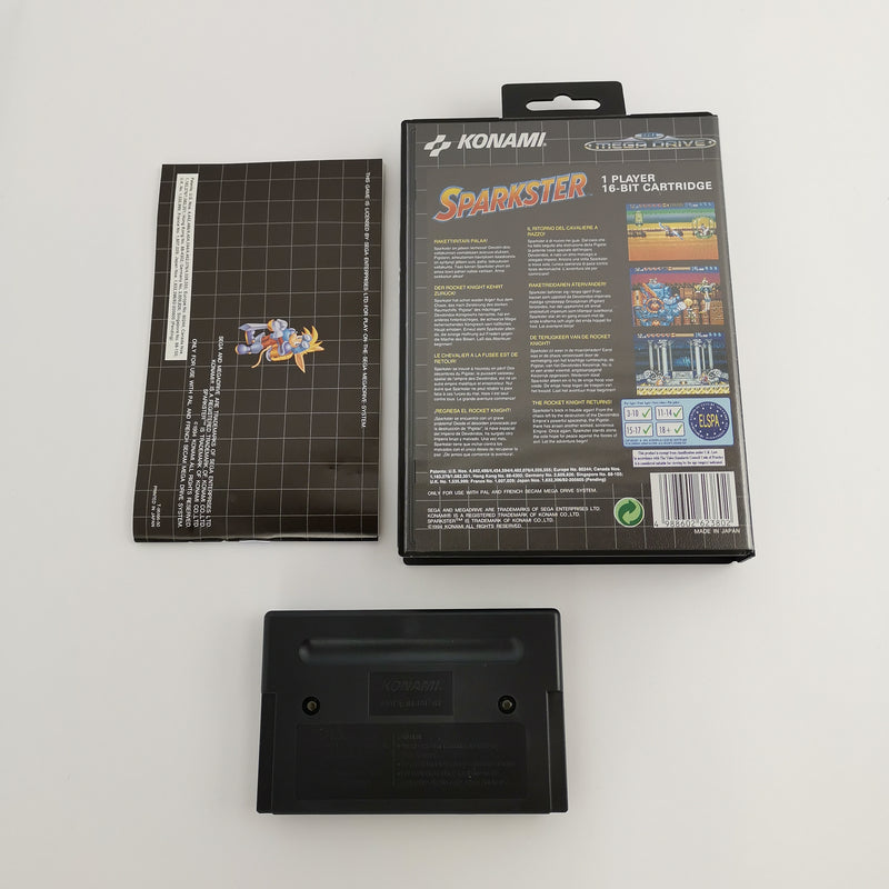 Sega Mega Drive Spiel " Sparkster " MD MegaDrive | OVP PAL
