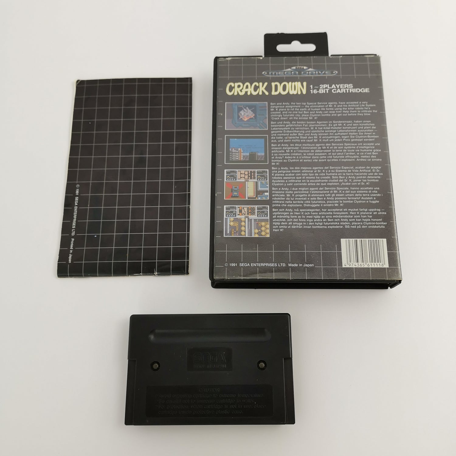 Sega Mega Drive Spiel 