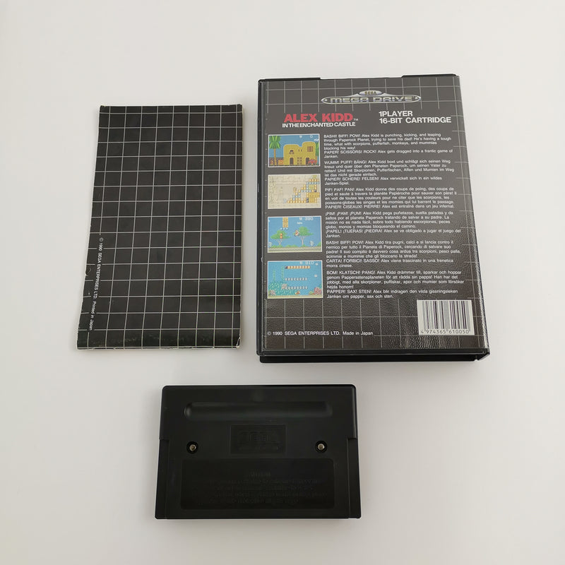 Sega Mega Drive Spiel " Alex Kidd in the Enchanted Castle " MD OVP | PAL