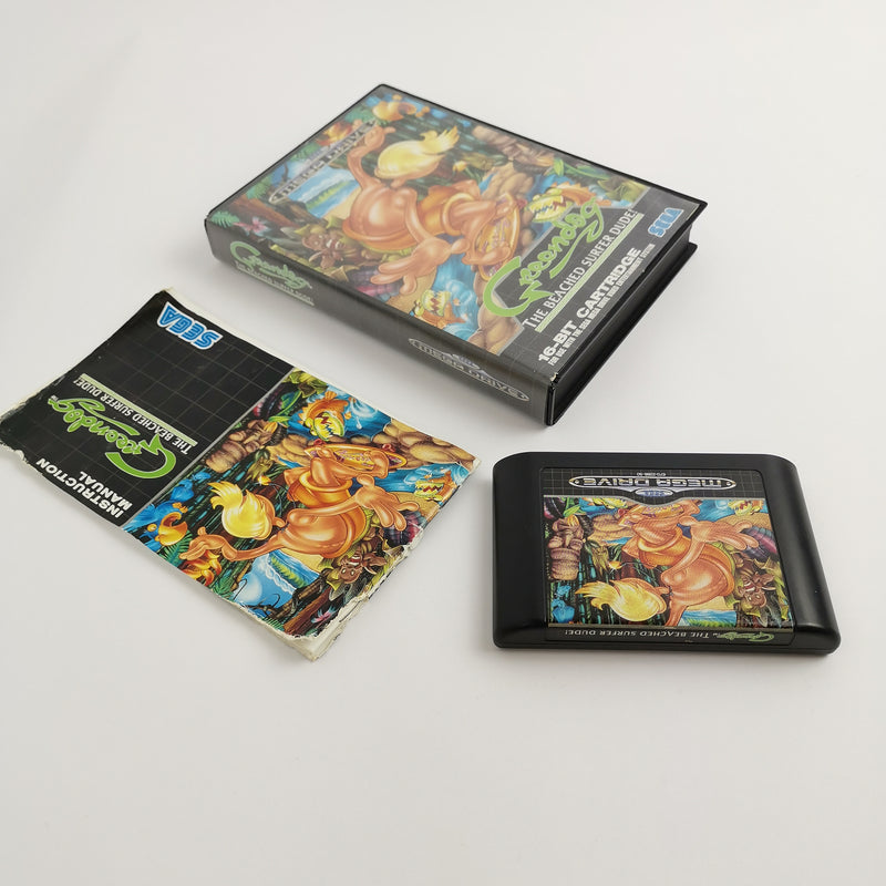 Sega Mega Drive Spiel " Greendog The Beached Surfer Dude! " MD | OVP PAL