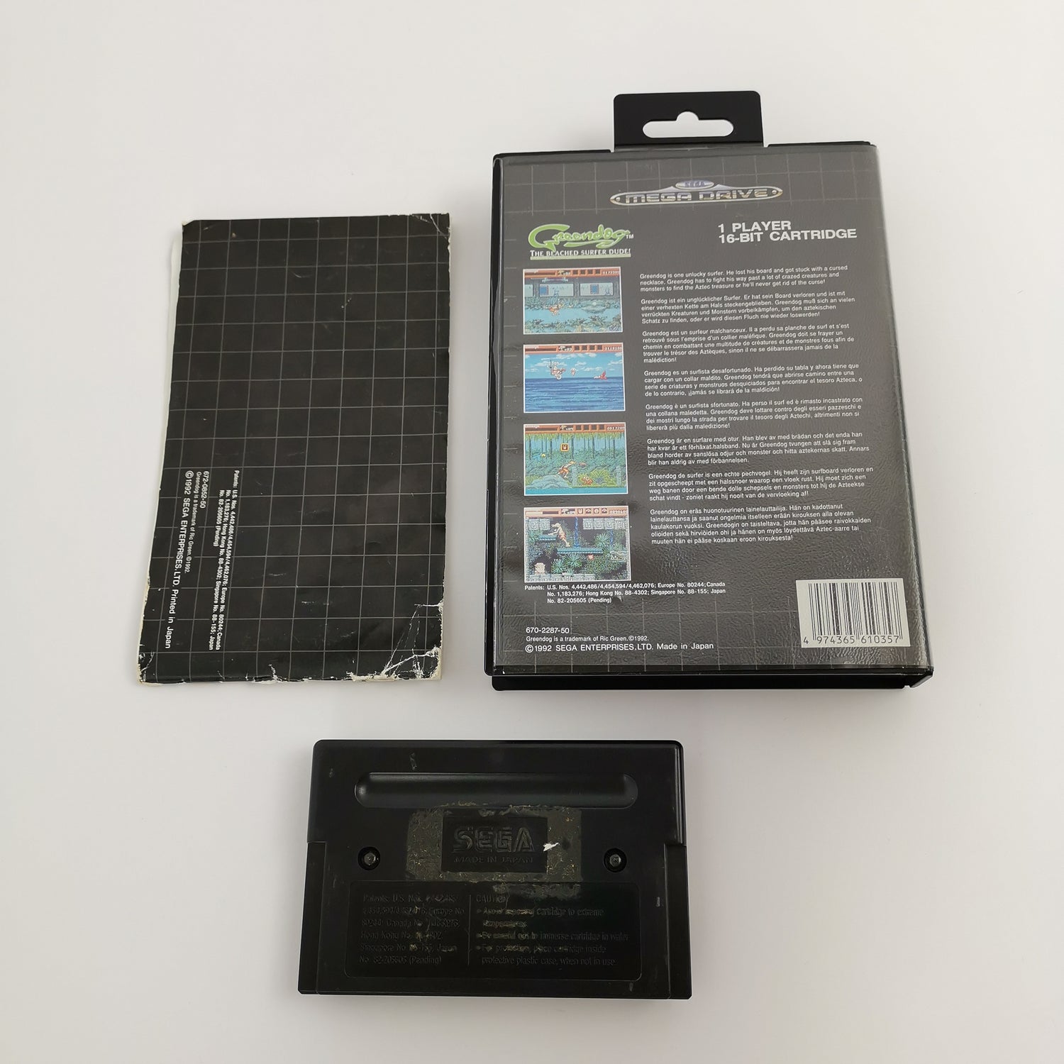 Sega Mega Drive Spiel 