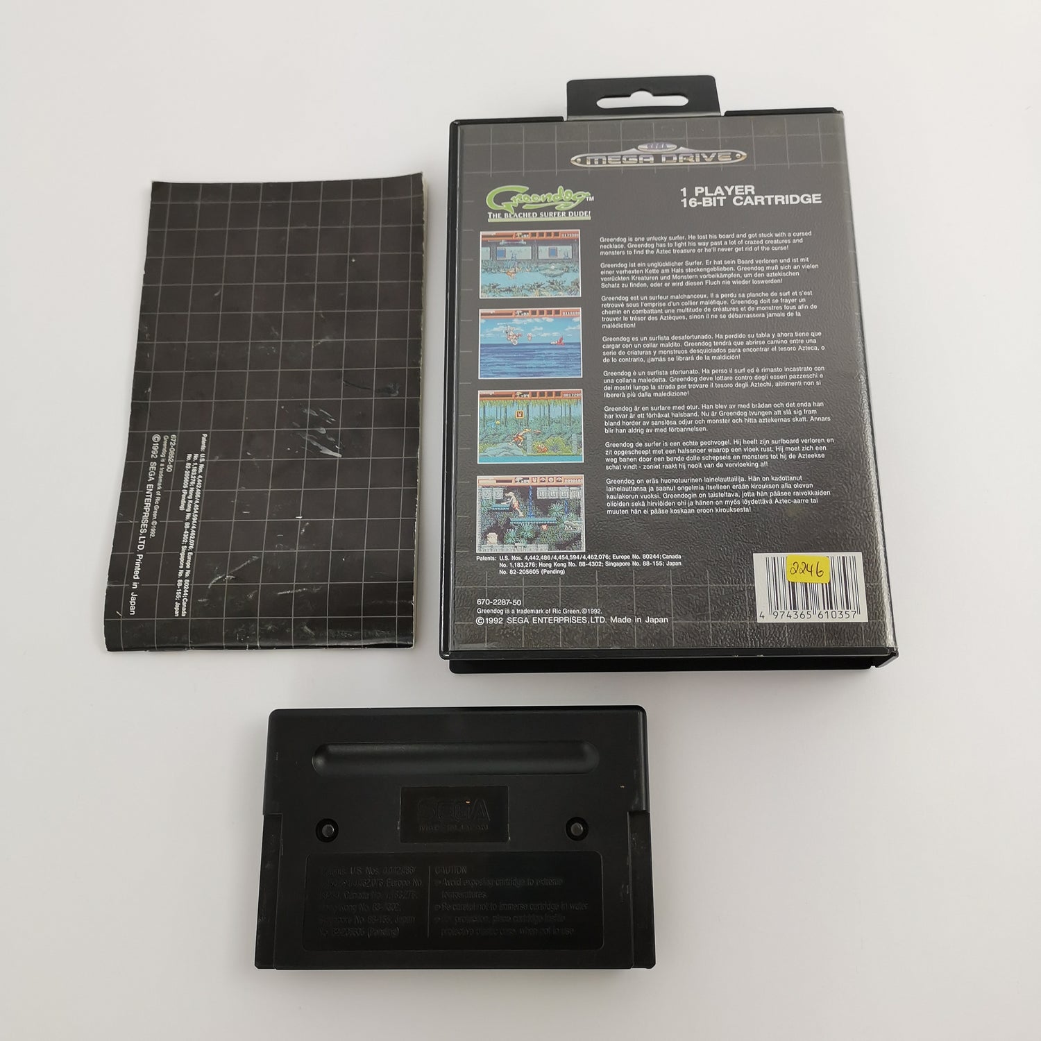Sega Mega Drive Spiel 