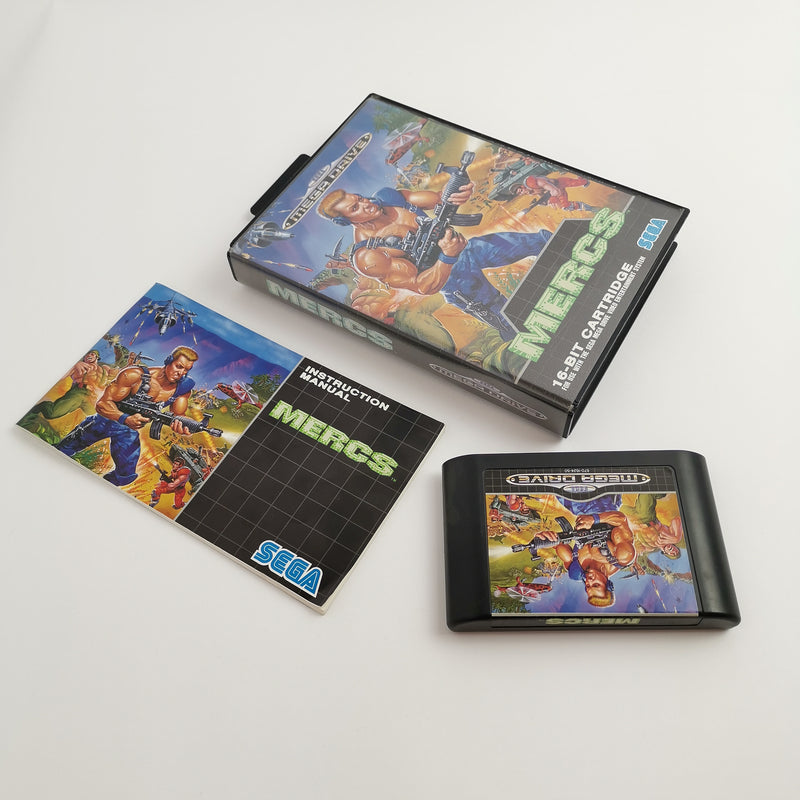 Sega Mega Drive Spiel " Mercs " MD MegaDrive | OVP PAL