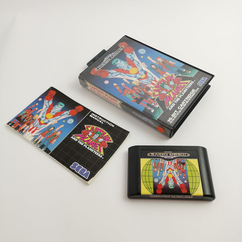 Sega Mega Drive Spiel " Captain Planet and the Planeteers " MegaDrive | OVP PAL