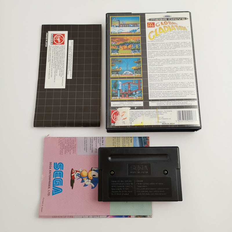 Sega Mega Drive Spiel " Global Gladiators " MD MegaDrive | OVP PAL