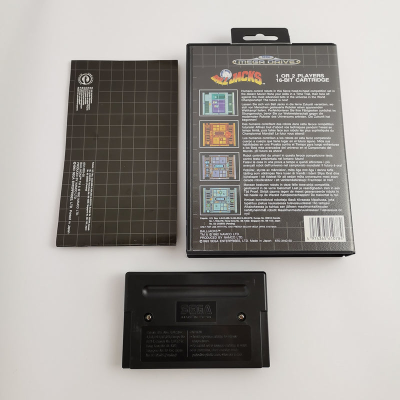 Sega Mega Drive Spiel " Ball Jacks " MD MegaDrive | OVP PAL Namco