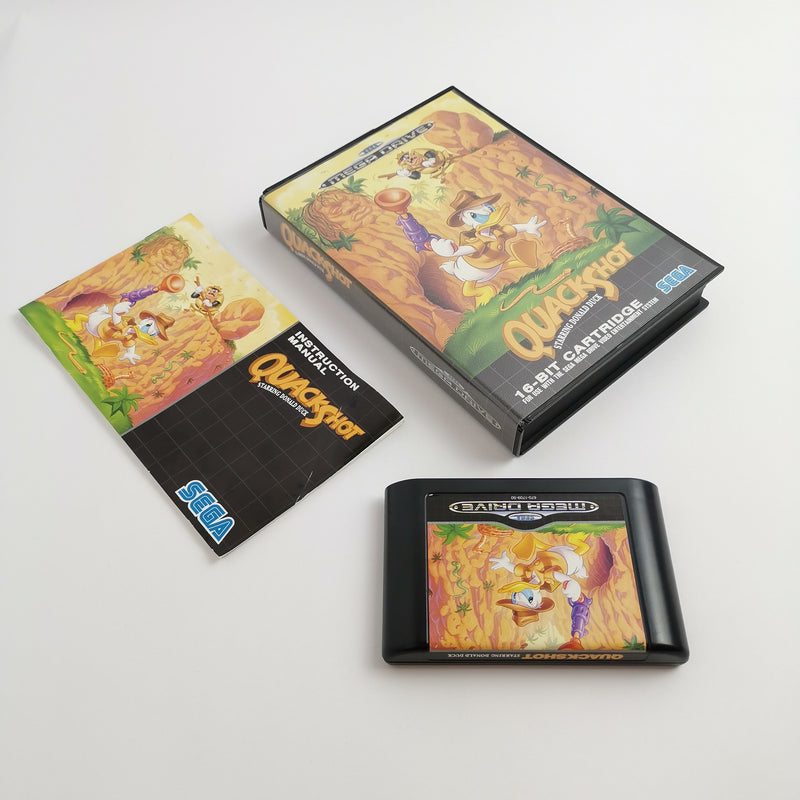 Sega Mega Drive Spiel " Quackshot starring Donald Duck " MD MegaDrive | OVP PAL