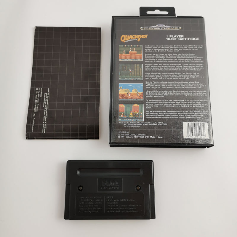 Sega Mega Drive Spiel " Quackshot starring Donald Duck " MD MegaDrive | OVP PAL