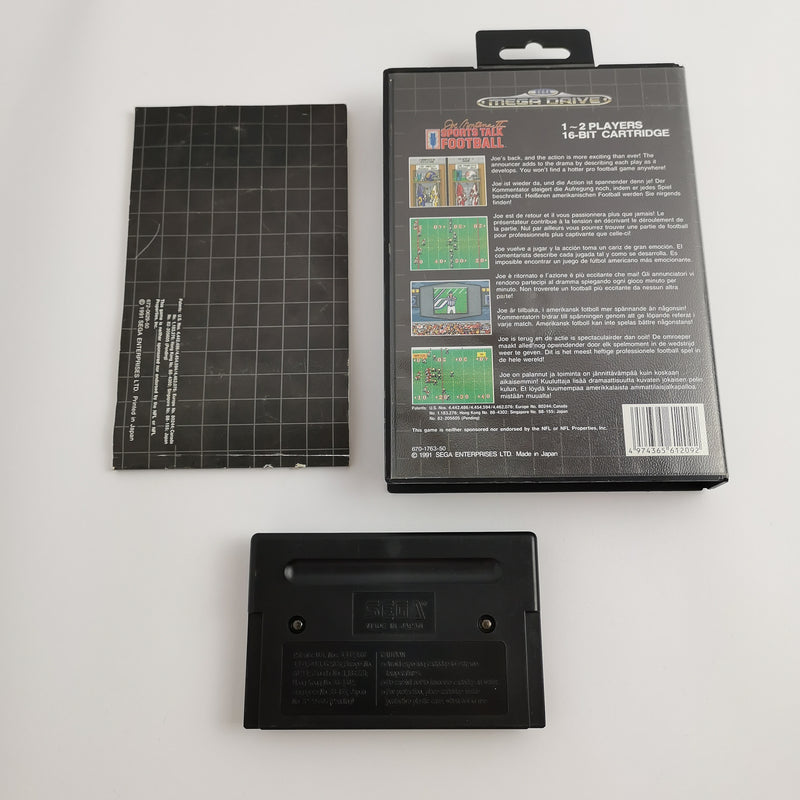 Sega Mega Drive Spiel " Joe Montana II 2 Sports Talk Football " MD | OVP PAL