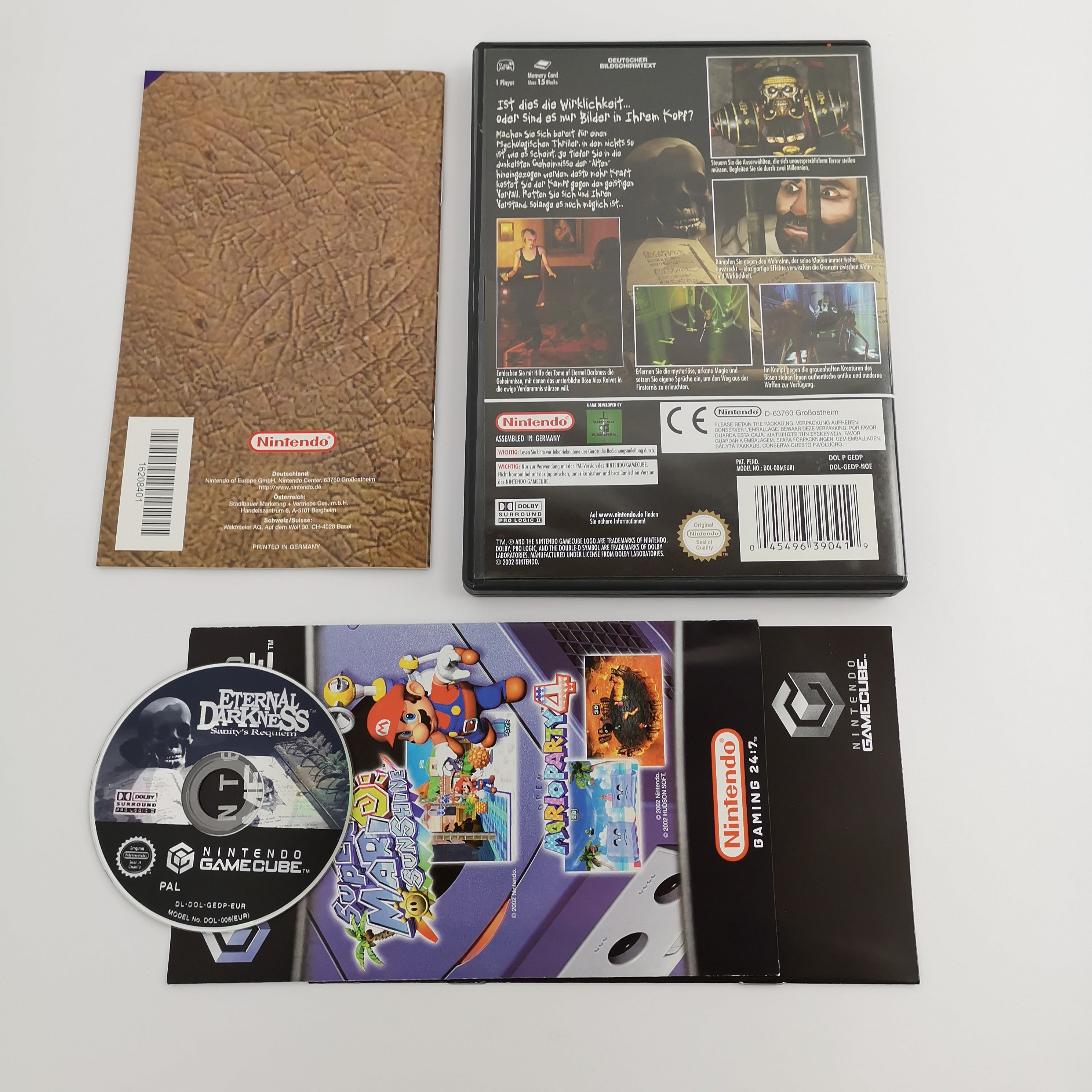 Nintendo Gamecube Spiel " Eternal Darkness Sanitys Requim " dt OVP guter Zustand