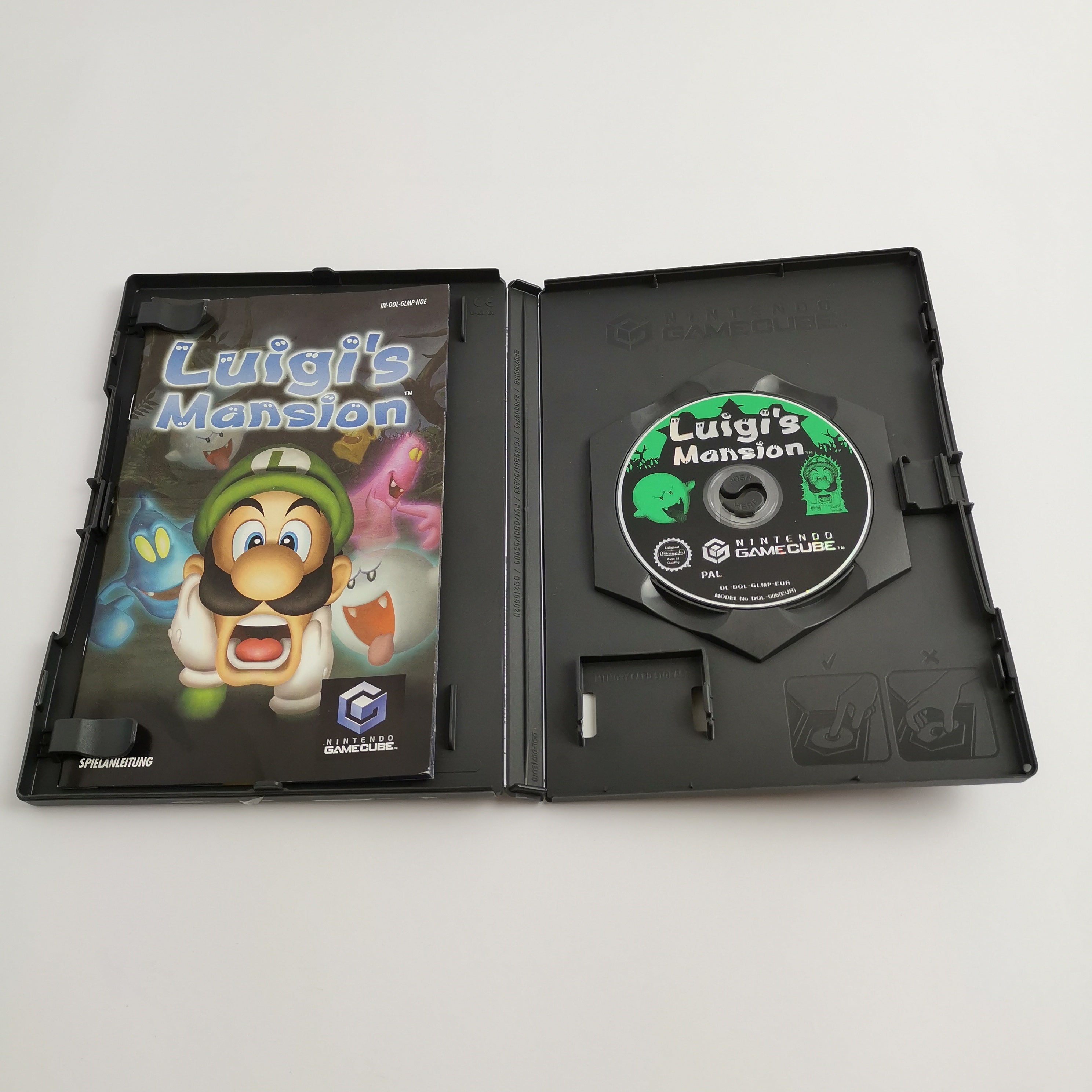 Nintendo Gamecube Spiel " Luigi´s Mansion " dt. Erstauflage OVP guter Zustand